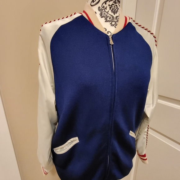 LANEUS TIGER EMBROIDERED BOMBER made in Italy - Picture 4 of 17